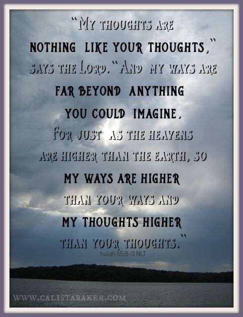 Isaiah 55 8-9