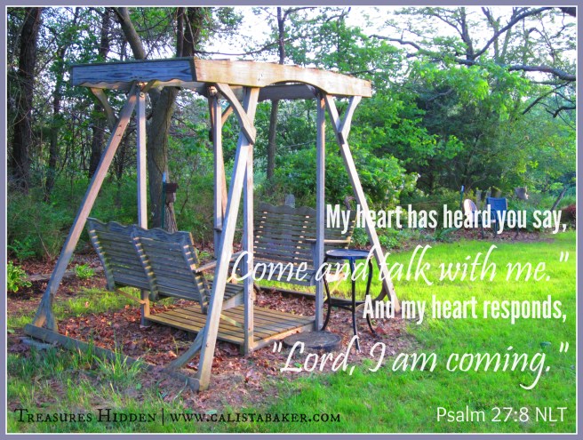 Psalm 27 8 NLT